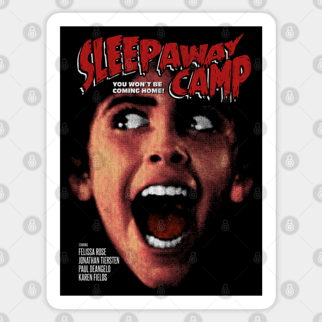 Sleepaway Camp, Slasher, Cult Classic Sleepaway Camp Sticker